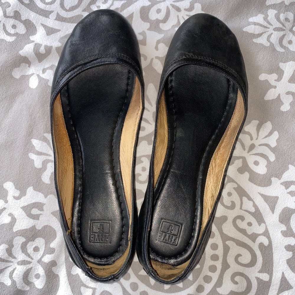 Frye Leather Ballet Flats